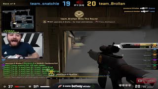 Pro Players react to Brollan plays [upl. by Clayborne]