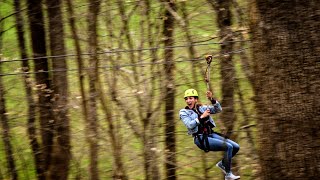 Zipline Adventure Park in Nashville Tennessee [upl. by Marney]