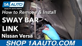 How to Install Sway Bar Link 1219 Nissan Versa [upl. by Anitniuq]