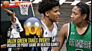 Jalen Green GETS HEATED amp Then Drops 39 POINTS The Unicorn Takes OVER In CRAZY Overtime Game [upl. by Violeta]