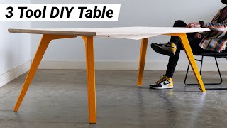 DIY Dining Table  Full Plans  Free [upl. by Ahtekahs]