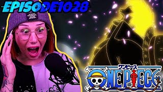 LUFFY GO SUPER SAIYAN  One Piece Episode 1028  REACTION [upl. by Attenyl]