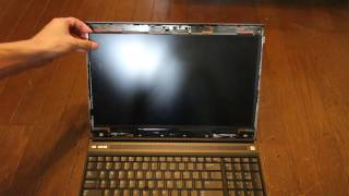 how to replace screen Dell Precision M4800 [upl. by Emmey]