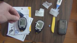 FreeStyle Freedom Lite Glucose Meter unboxing [upl. by Einneb]