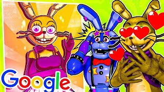 Google GLITCHTRAP with Glamrock Bonnie [upl. by Greenwood683]