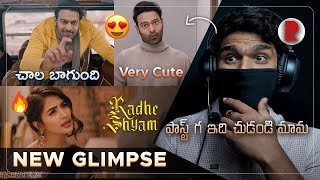 Radhe Shyam Valentine Glimpse  Sneak Peak  Reaction  RatpacCheck [upl. by Willet384]