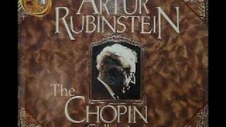 Arthur Rubinstein  Chopin Mazurka Op 7 No 1 [upl. by Naelopan]