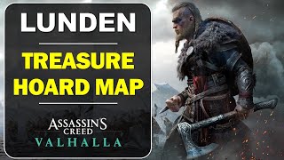 Lunden Treasure Hoard Map Location amp Solution  Oxenefordscire  Assassins Creed Valhalla [upl. by Arratal]