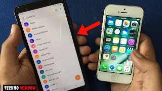 How to Transfer Contacts from iPhone to Android Without PC or Apps [upl. by Eidur]