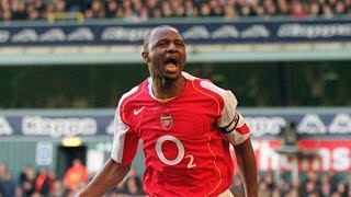 Patrick Vieira The Giant Skills amp Goals [upl. by Artep]