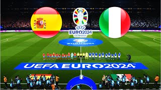 SPAIN vs ITALY  UEFA EURO 2024 [upl. by Bray563]