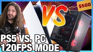 PlayStation 5 120FPS Mode vs PC 120FPS Benchmarks amp Graphics Quality Comparison [upl. by Janeva]