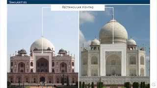 Taj Mahal Origins in Humayuns Tomb  Delhi and Agra India [upl. by Julide]