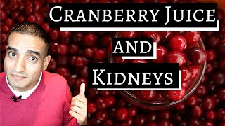 Cranberry Juice and Kidneys  Your Kidneys Your Health  qasimbuttmd [upl. by Pietra]