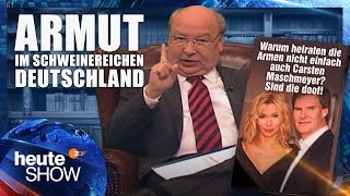 Gernot Hassknecht zerreißt den Armutsbericht der Bundesregierung  heuteshow vom 21042017 [upl. by Sac]