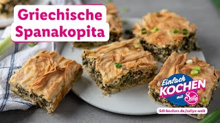 Spanakopita  Rezepte für Lidl von Sallys Welt [upl. by Itnahs]