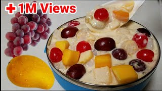 Creamy Fruit Salad Secret ingredient Sobrang Sarap  Must try  Kusina ni Lola [upl. by Arries]