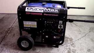 DuroMax XP10000E Generator Review and Operation [upl. by Ylsew97]