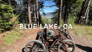 Blue Lake Mountain Bike Trails POV [upl. by Lepley4]