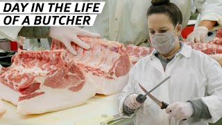 A Day in the Life of Whole Animal Butcher Heather Marold Thomason — Clocking In [upl. by Lilithe]