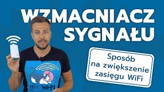 Wzmacniacz sygnału  sposób na zwiększenie zasięgu WiFi [upl. by Chauncey]