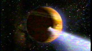 Comet Hits Jupiter  ShoemakerLevy 9  BBC Animated Guide 1994 [upl. by Nhguavoj380]