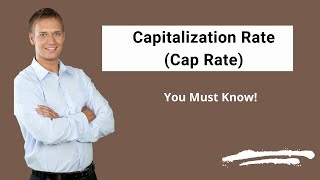 Capitalization Rate Cap Rate  Formula  Example [upl. by Nairam]