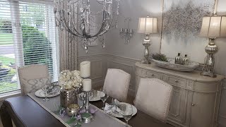 DINING ROOM DECORATING IDEASINTERIOR DESIGN3 TABLESCAPE IDEAS [upl. by Feingold]