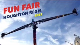 The Fun Fair At Houghton Regis Bedfordshire 2022 [upl. by Suirauqram173]