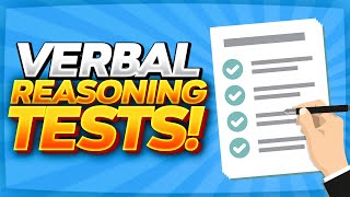 HOW TO PASS Verbal Reasoning Tests Verbal Reasoning Test Questions and Answers [upl. by Brace812]