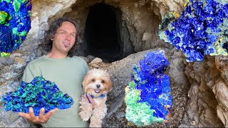 Azurite amp Malachite Crystal Mining  New Mexico [upl. by Kuehn]