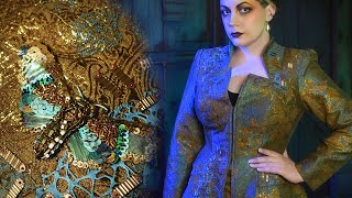 Making The Brocade Verdigris Jacket  Golden Cicadas [upl. by Azriel]