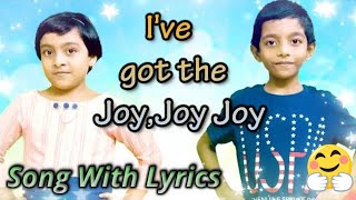 Ive got the joy joy joy joy down in my heart dance song with lyrics  Kids Praise and Worship Songs [upl. by Dean]