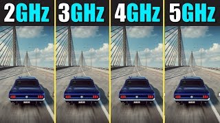 CPU Clock Speed Comparison 2GHz vs 3GHz vs 4GHz vs 5GHz [upl. by Odyssey653]