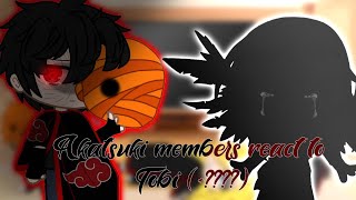 😭Akatsuki Clan React to Tobi   Sad  NO PART 2  GCRV 😭 [upl. by Bellis]