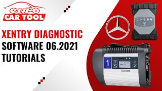 MERCEDESBENZ Xentry Diagnostic Software 062021 Tutorials  EUROCARTOOLCOM [upl. by Drallim]