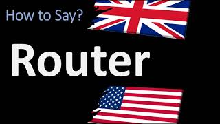 How to Pronounce Router CORRECTLY [upl. by Leinahtam301]