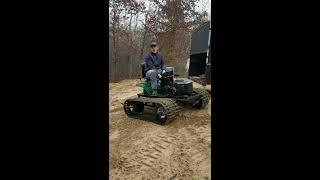 Homemade Tracked Lawnmower  Larry the Ripper [upl. by Chow334]