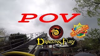 Dragons Fury 4K POV Chessington World Of Adventures [upl. by Ehudd]