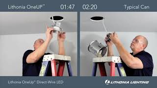 Lithonia Lighting ® OneUp™ Easy Installation Video [upl. by Elenahc220]