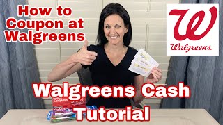 How to Coupon at Walgreens Walgreens Cash Tutorial [upl. by Aihsekan]