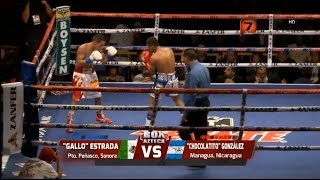 Juan Francisco quotGalloquot Estrada vs Roman quotChocolatitoquot Gonzalez Completa HD Tv Azteca [upl. by Georgianne462]