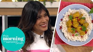 Nisha Katonas Chicken Korma Recipe  This Morning [upl. by Serg]