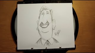 How to Draw a Disney Caricature l DrawWithDisneyAnimation [upl. by Yuji]