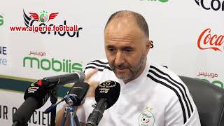 ALGERIE  Conférence de presse de Djamel Belmadi 30 mai 2022  Vidéo 1 [upl. by Neelyak]