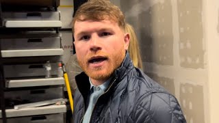 CANELO ÁLVAREZ REACTS TO CHOCOLATITO BEATING REY MARTINEZ SAYS ROMAN A GREAT FIGHTER [upl. by Yenots]