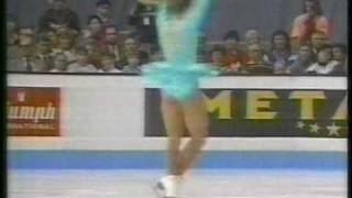 Tonya Harding USA  1991 World Figure Skating Championships Ladies Free Skate [upl. by Uaerraj]