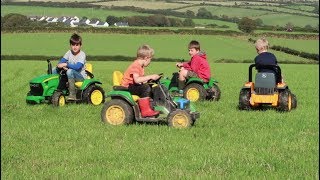 Tractors For Kids  John Deere Tractor Videos [upl. by Ikoek12]