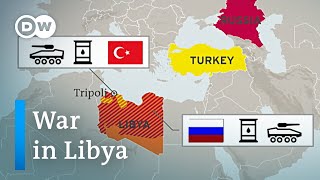 Libya war explained Key players and affiliations  DW News [upl. by Aicnatsnoc]