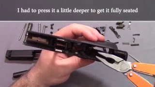 Glock 43 Assembly [upl. by Laryssa]